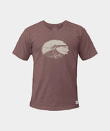 RE.ELSK 1108 | ELSK® KYSTVEJ ORGANIC MEN'S TEE | BROWN MELANGE