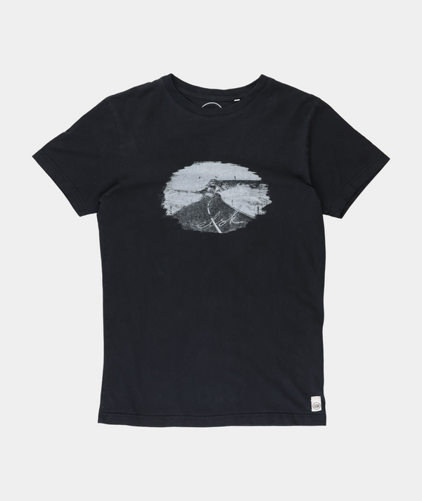 RE.ELSK 01115 | KYSTVEJ ESSENTIAL MEN'S T-SHIRT | BLACK