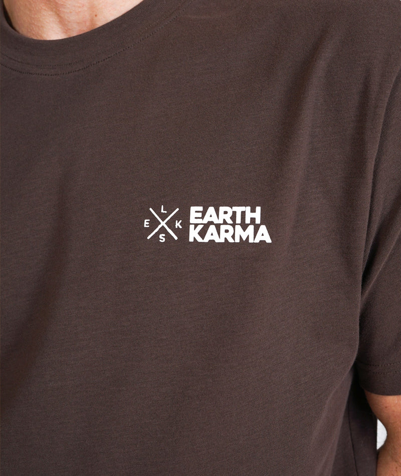 EARTH KARMA BRUSHED T-SHIRT