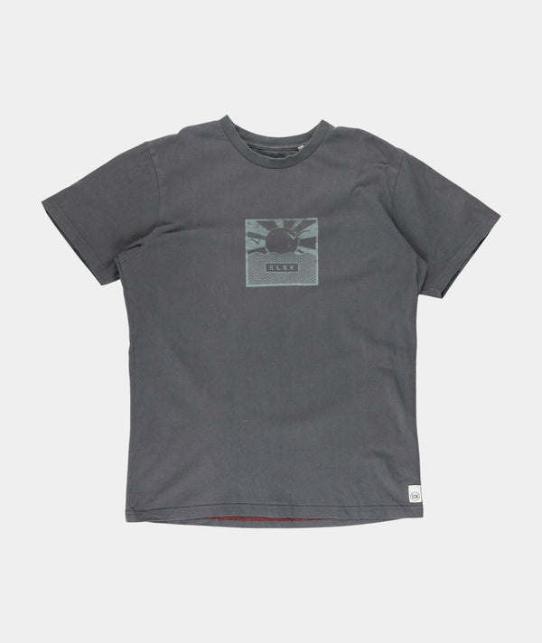 RE.ELSK 2315 | ELSK® CUBE21 ESSENTIAL BRUSHED MEN'S TEE  | DARK SHADOW