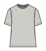 RE.ELSK BASIC WOMEN'S BRUSHED T-SHIRT