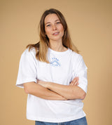 RE.ELSK BOOMERANG THILDA WOMEN'S BRUSHED T-SHIRT