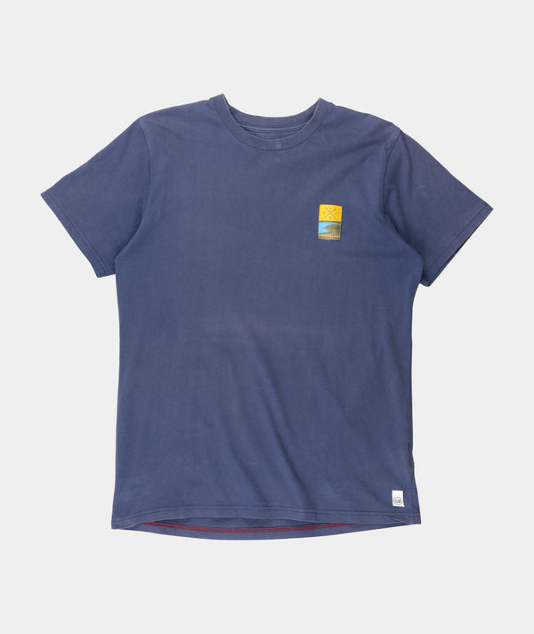 RE.ELSK 1702 | ELSK® PCH BAGSØ BRUSHED MEN'S T-SHIRT | NAVY