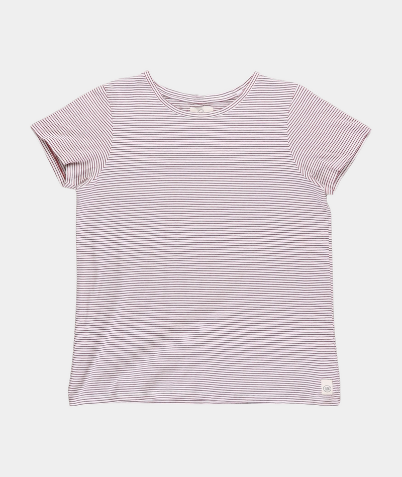 RE.ELSK STRIPED WOMEN'S CASUAL T-SHIRT