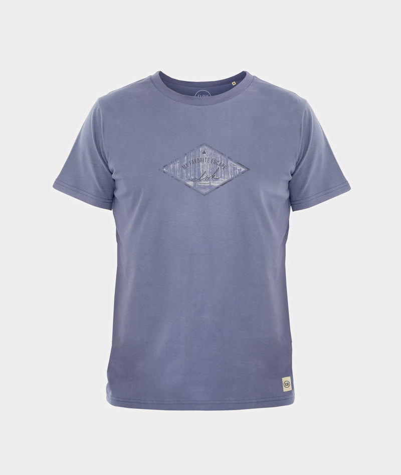 RE.ELSK 1787 | ELSK® M.F.E. BRUSHED MEN'S T-SHIRT | DUSTY BLUE