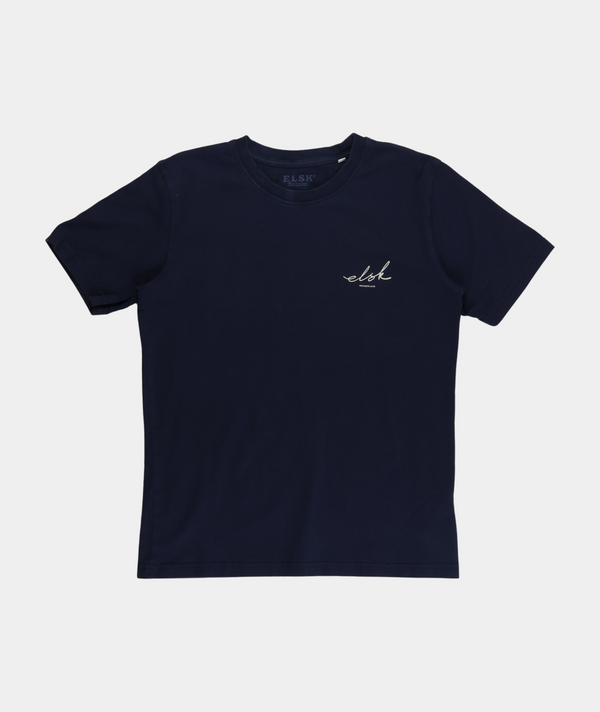 RE.ELSK SIGNED BASIC WOMEN'S BRUSHED T-SHIRT