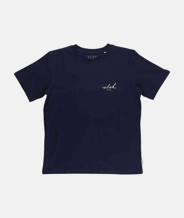RE.ELSK SIGNED BASIC WOMEN'S BRUSHED T-SHIRT