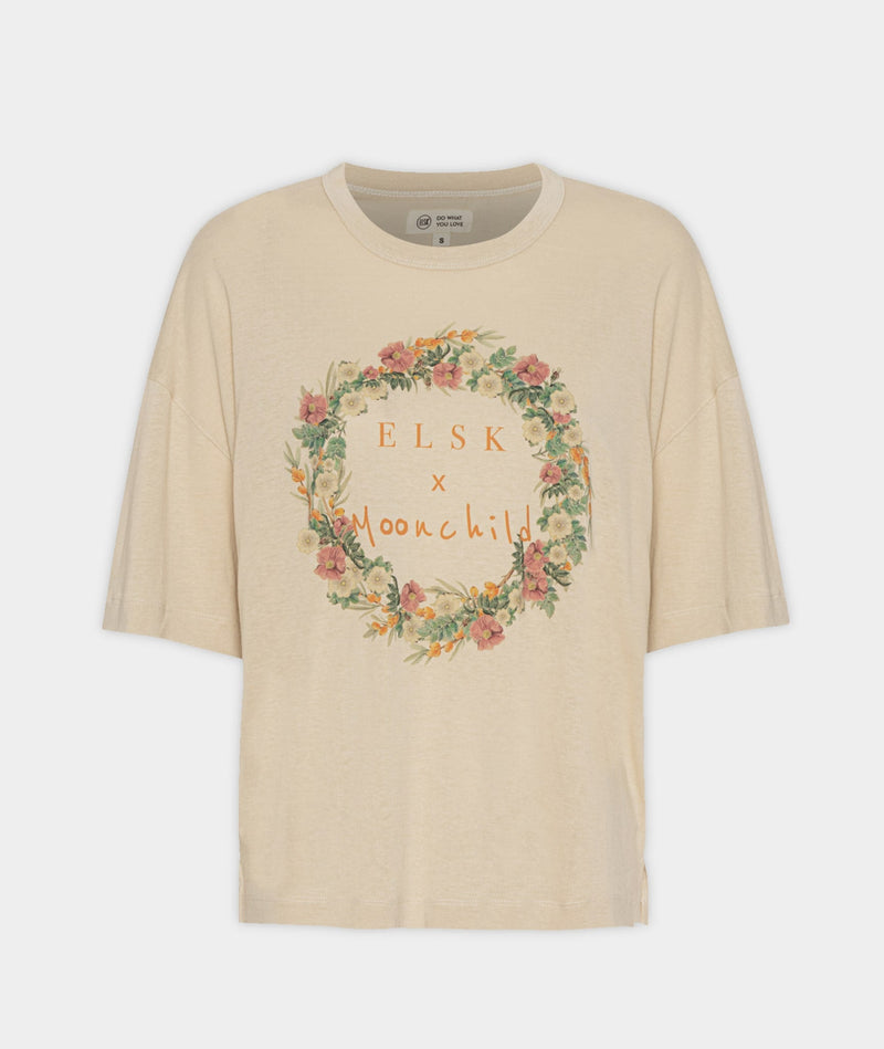 RE.ELSK 11033 | MY x ELSK THILDA TEE | OATMEAL