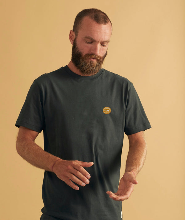 RE.ELSK GLOBE MEN'S BRUSHED T-SHIRT