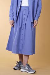 POPLIN WOMEN'S SKIRT