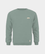 RE.ELSK 2376 | ELSK® SUNSIGN2 PATCH TVÆRS MEN’S SWEATSHIRT | DUSTY GREEN
