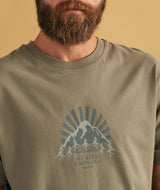 RE.ELSK 01093 | ELSK ISBJERG  BRUSHED T-SHIRT | SMOKEY OLIVE