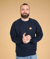 RE.ELSK GLOBE MEN'S TVÆRS CREWNECK