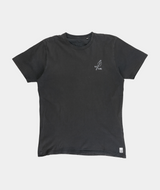 RE.ELSK 01024 | ELSK® ILDSJÆL BRUSHED T-SHIRT | PIRATE BLACK