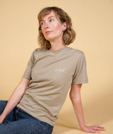 RE.ELSK SIGNED BASIC WOMEN'S CASUAL T-SHIRT