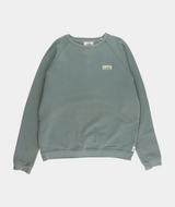 RE.ELSK 2376 | ELSK® SUNSIGN2 PATCH TVÆRS MEN’S SWEATSHIRT | DUSTY GREEN