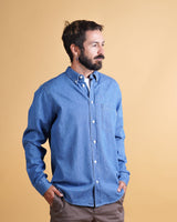 RE.ELSK CHAMBRAY MEN'S BD SHIRT