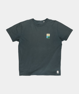 RE.ELSK 01008 | ELSK® BAGSØ2 PCH BRUSHED T-SHIRT | STONE GREEN