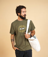 RE.ELSK STATEMENT GLOBE MEN'S BRUSHED T-SHIRT