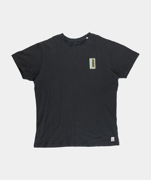 RE.ELSK 01060 | ELSK® BUNKERS PCH BRUSHED T-SHIRT | PIRATE BLACK