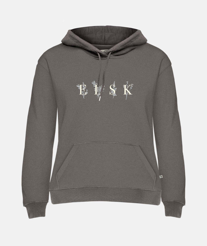 12010 | ELSK® PORSE LOGO FIONA WOMEN'S HOODIE | PIRATE BLACK
