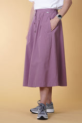 POPLIN WOMEN'S SKIRT