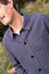TWILL MEN'S OVERSHIRT