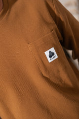 WAFFLE MEN'S POCKET LONGSLEEVE