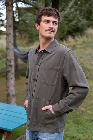 TWILL MEN'S OVERSHIRT