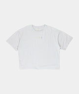 RE.ELSK 11017 | ELSK® PURE STROKE EMB THILDA TUNG TEE | SEA GREY