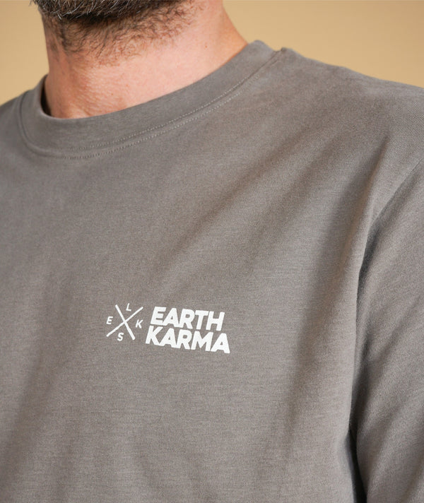 EARTH KARMA BRUSHED T-SHIRT