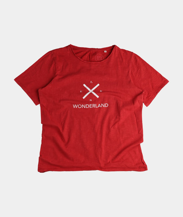 RE.ELSK 13089 | WOMEN'S WONDERLAND T-SHIRT RED