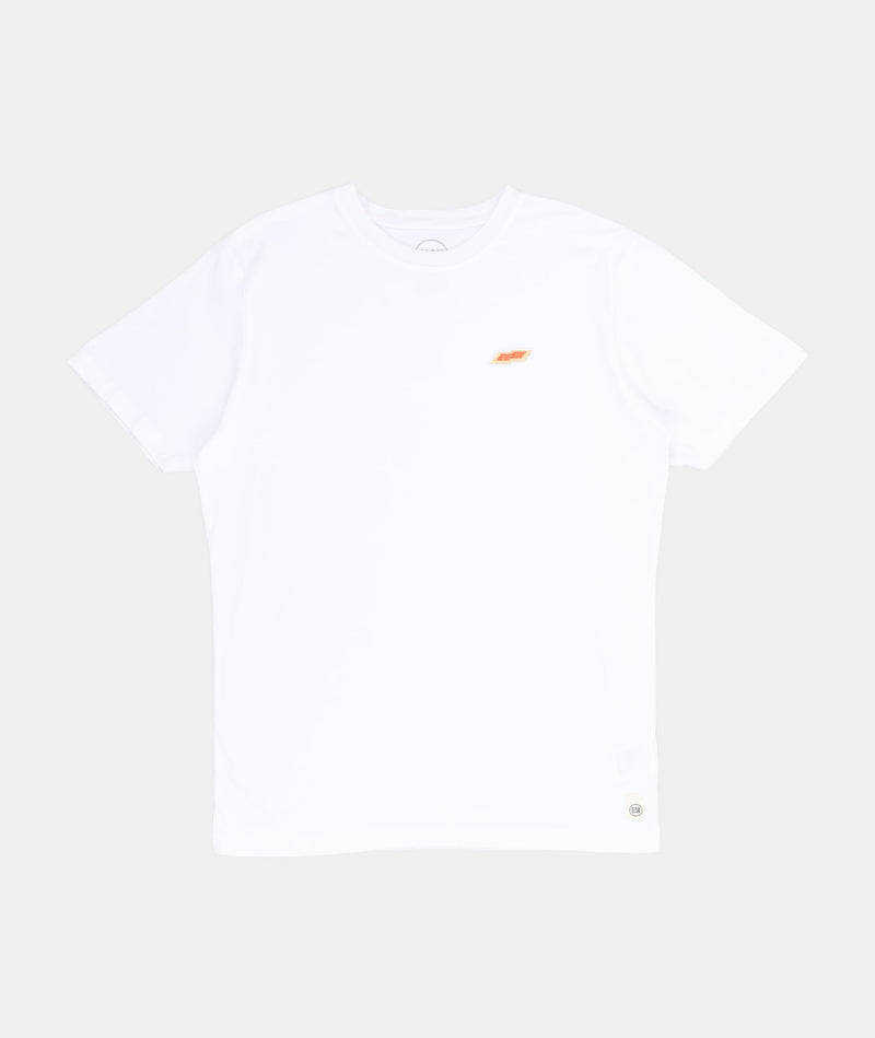 RE.ELSK 01091 | ELSK TECH PCH BRUSHED T-SHIRT | OPTIC WHITE