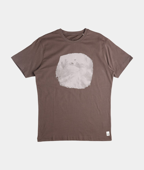 RE.ELSK 16081 | ELSK MEN'S BROWN T-SHIRT