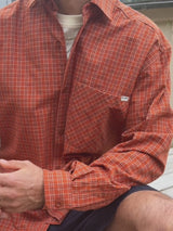 CHECKED MEN'S RELAXED SHIRT