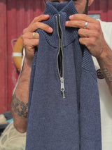 HALFZIP ORGANIC COTTON MEN'S KNIT