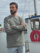 WAFFLE MEN'S POCKET LONGSLEEVE