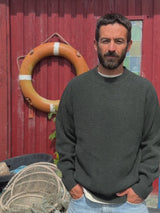 ROUNDNECK MEN'S RECYCLED WOOL KNIT