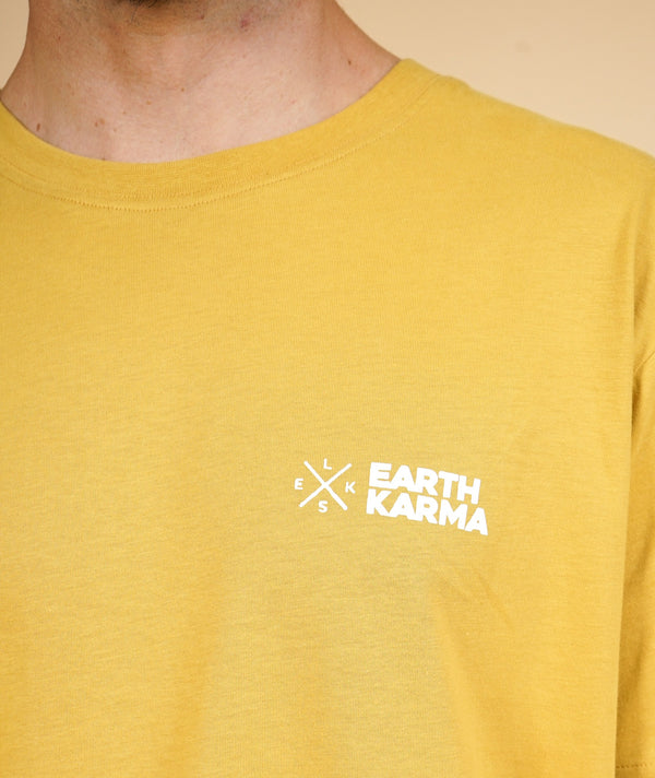 EARTH KARMA BRUSHED T-SHIRT