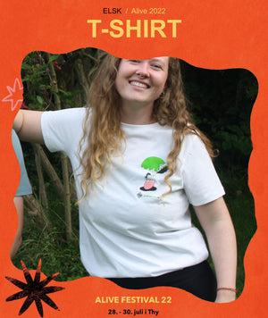 2022-006 | ELSK® ALIVE TEE | WHITE