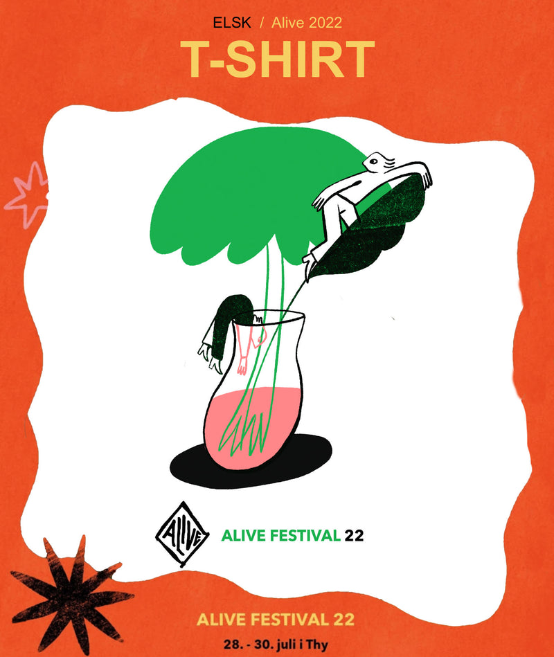 2022-006 | ELSK® ALIVE TEE | WHITE