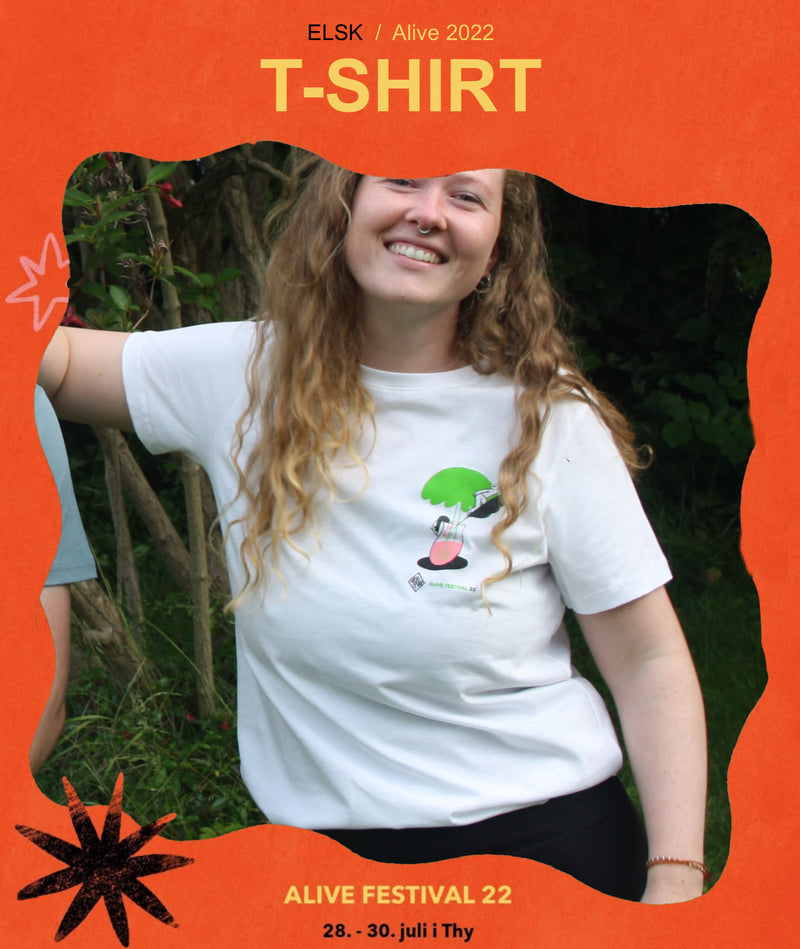2022-006 | ELSK® ALIVE TEE | WHITE