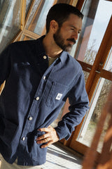 HERRINGBONE MEN'S SIGNATURE OVERSHIRT