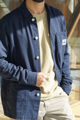HERRINGBONE MEN'S SIGNATURE OVERSHIRT