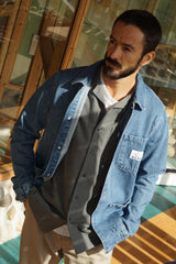 DENIM MEN'S OVERSHIRT