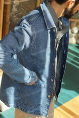 DENIM MEN'S OVERSHIRT