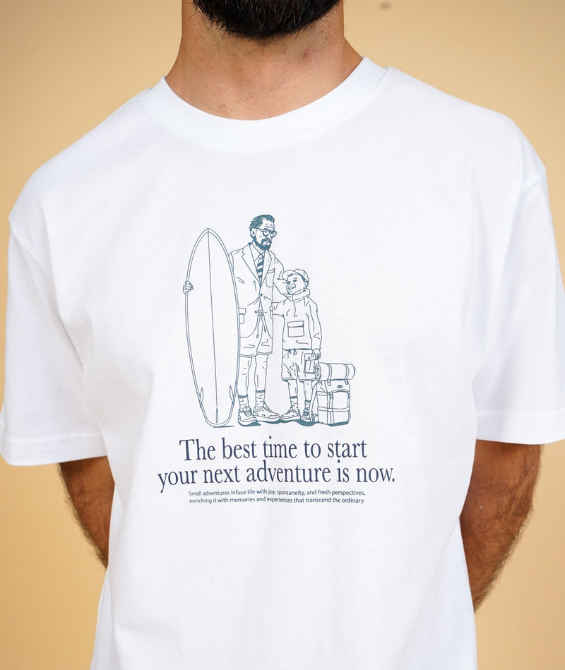 NEXT ADVENTURE MEN'S BRUSHED T-SHIRT