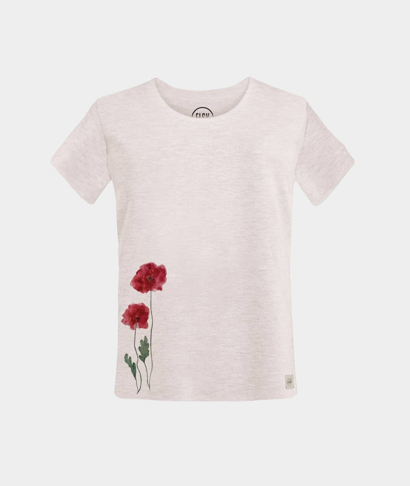 RE.ELSK 4257 | ELSK POPPYS WOMEN'S TEE | BEIGE