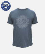 1800 | ELSK® WEB LOGO WOOL MEN'S T-SHIRT | NAVY