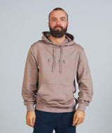 02025 | ELSK® PURE SENNELS MEN'S HOODIE | TAUPE BROWN